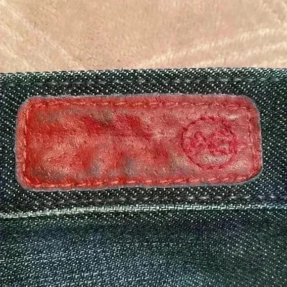 Adriano Goldschmied Mid-Rise Angel Boot Fit Dark Wash Denim Jeans in Size 10-12. - Picture 4 of 14